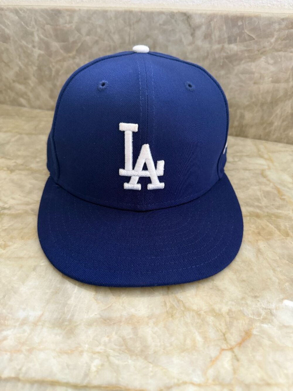 Mens Sz 7 Fitted Los Angeles Dodgers Official On Field 59Fitty Hat